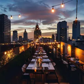 bares em rooftops SP