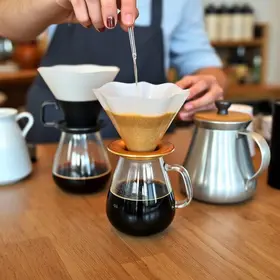 oficinas de café filtrado