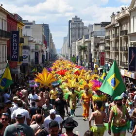 Domingo de Carnaval em SP
