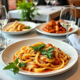 restaurantes italianos com menu de almoço