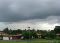 temporal com ventos
