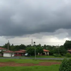 temporal com ventos
