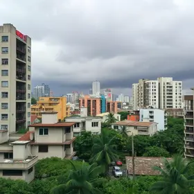 temporal com ventos